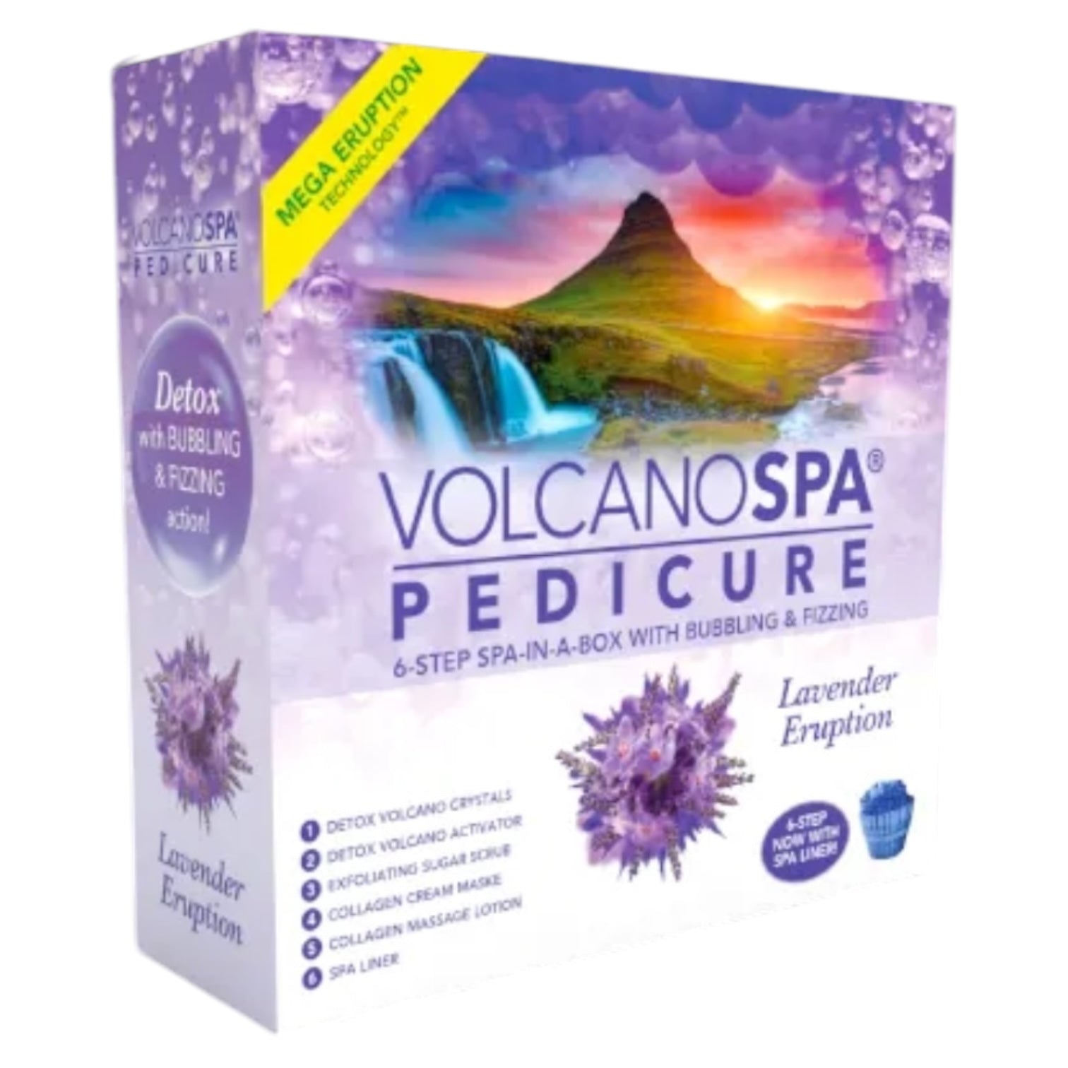 Volcano Spa 6 Step - Lavender Eruption