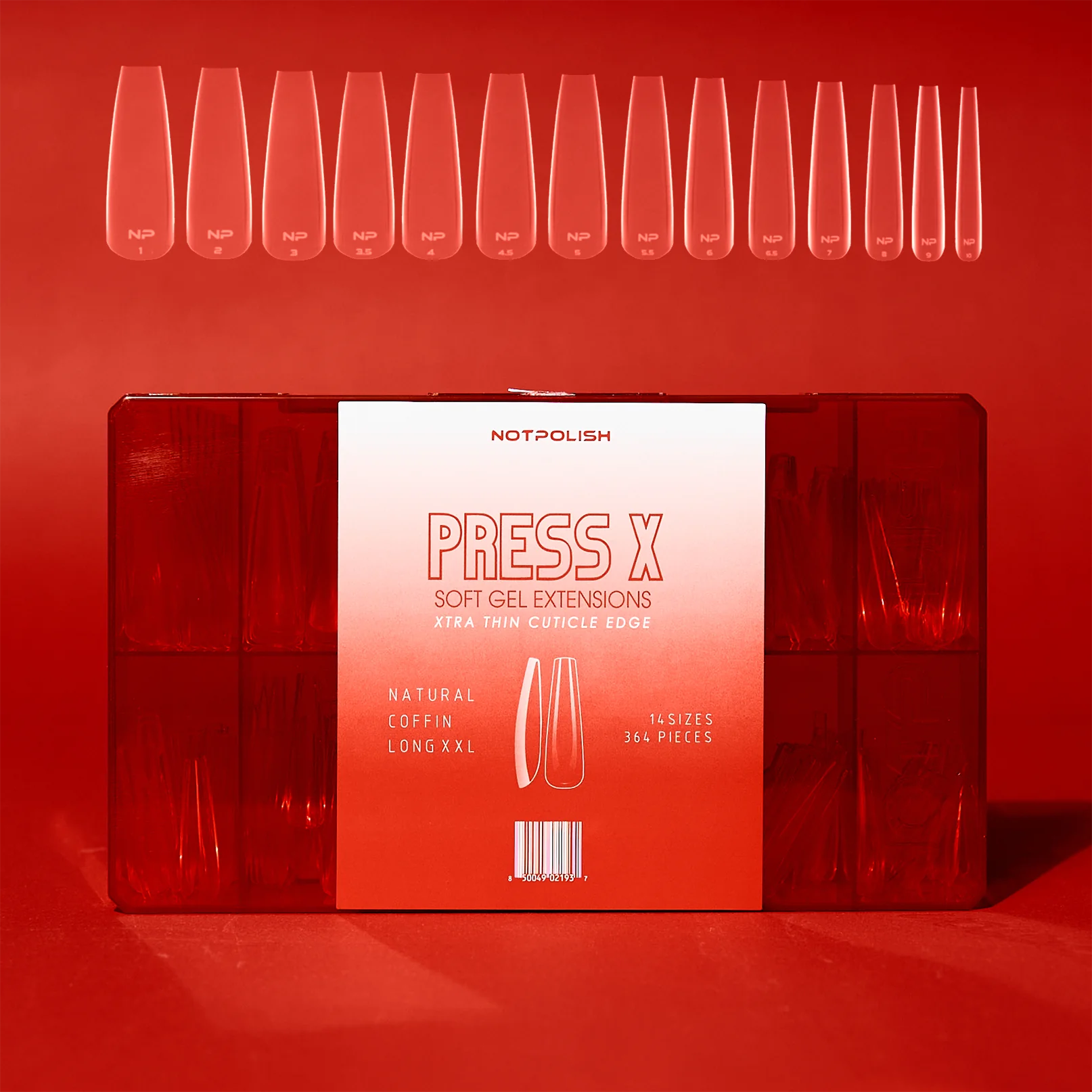 NotPolish Press X - Natural Coffin XXL