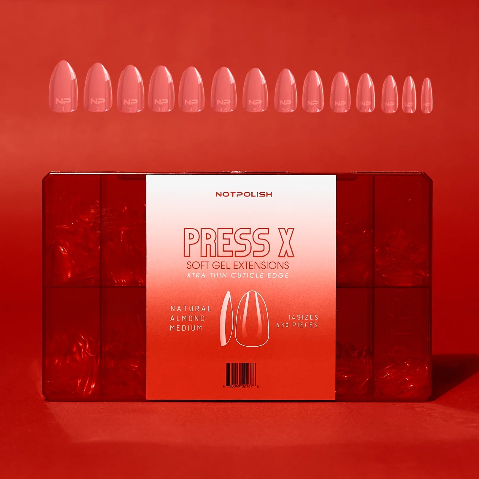 NotPolish Press X - Natural Almond Medium