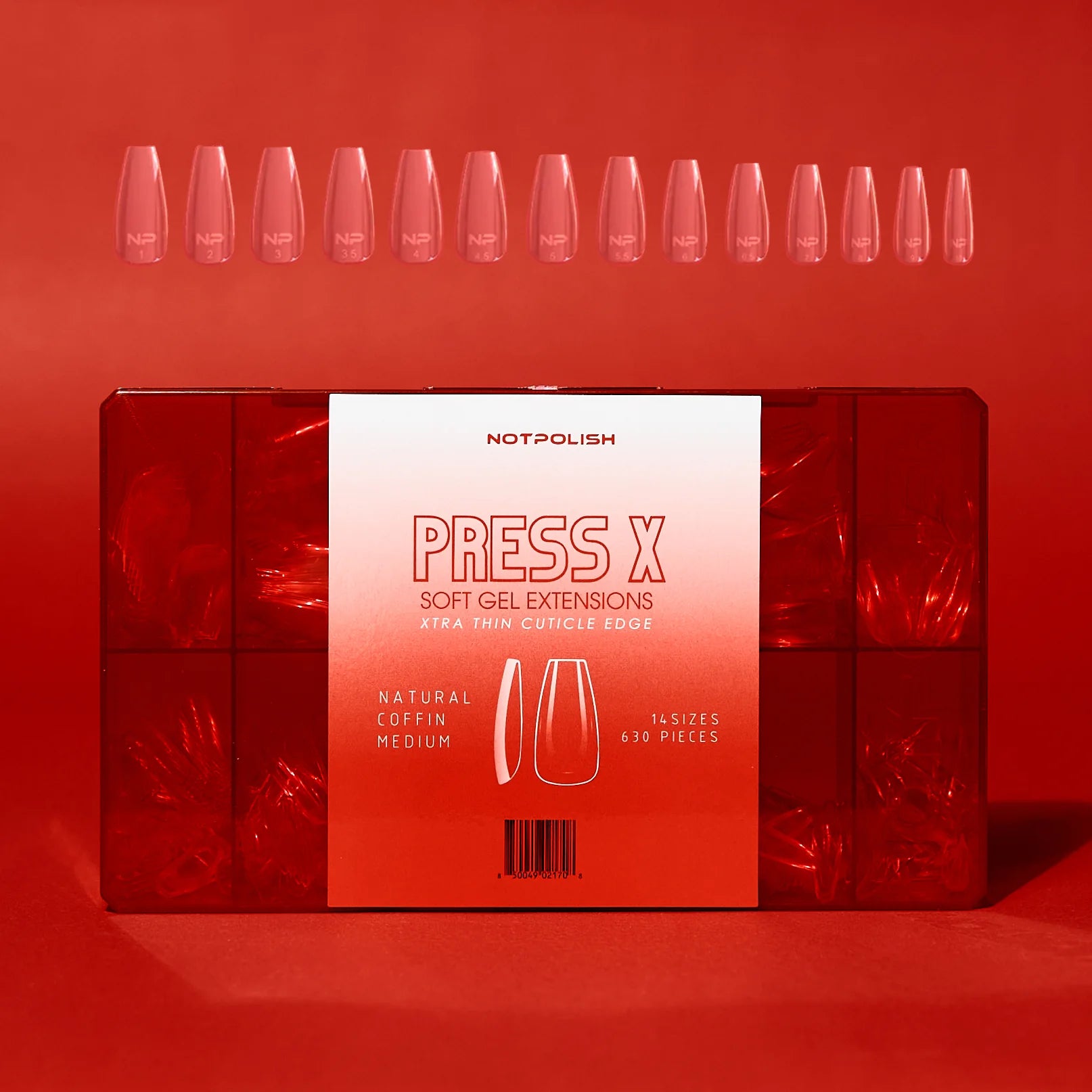 NotPolish Press X - Natural Coffin Medium